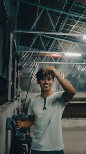 Fathy Rashad hobby - Fishing